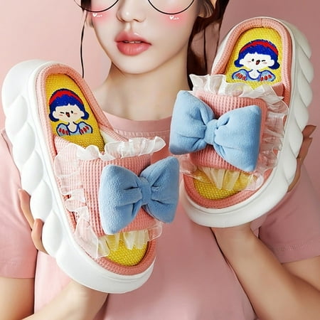 PIKADINGNIS Linen Slippers For Men Women Cute Husky Thick Bottom Indoor Couple Slides Home Shoes Non-Slip Spring Autumn Cotton Linen Sandals
PIKADINGNIS Linen Slippers For Men Women Cute Husky Thick Bottom Indoor Couple Slides Home Shoes Non-Slip Spring Autumn Cotton Linen Sandals