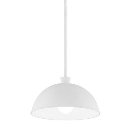 1 Light Pendant in Contemporary Style-8 inches Tall and 14 inches Wide-White Finish Bailey Street Home 154-Bel-4642387
1 Light Pendant in Contemporary Style-8 inches Tall and 14 inches Wide-White Finish Bailey Street Home 154-Bel-4642387