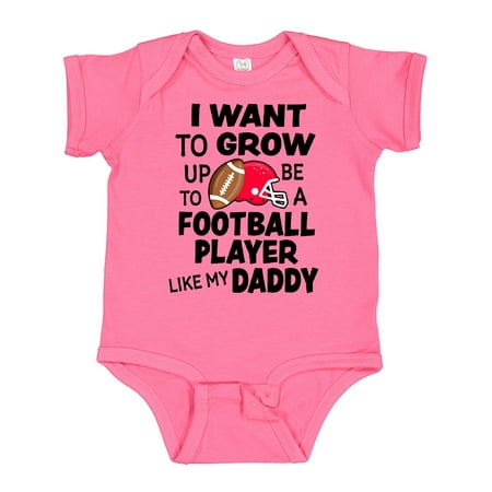 Inktastic I Want to Grow Up to Be a Football Player Like My Daddy Gift Baby Boy or Baby Girl Bodysuit
Inktastic I Want to Grow Up to Be a Football Player Like My Daddy Gift Baby Boy or Baby Girl Bodysuit
