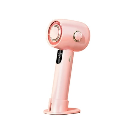 Lixmnse USB Rechargeable Handheld Turbine Fan with Adjustable Wind Speed Portable Mini Electric Fan for Indoor & Outdoor Use Pink
Lixmnse USB Rechargeable Handheld Turbine Fan with Adjustable Wind Speed Portable Mini Electric Fan for Indoor & Outdoor Use Pink