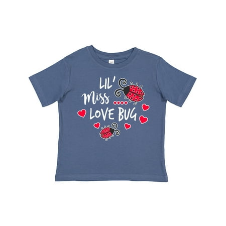 Inktastic Lil Miss Love Bug with Lady Bug and Hearts Gift Toddler Toddler Girl T-Shirt
Inktastic Lil Miss Love Bug with Lady Bug and Hearts Gift Toddler Toddler Girl T-Shirt