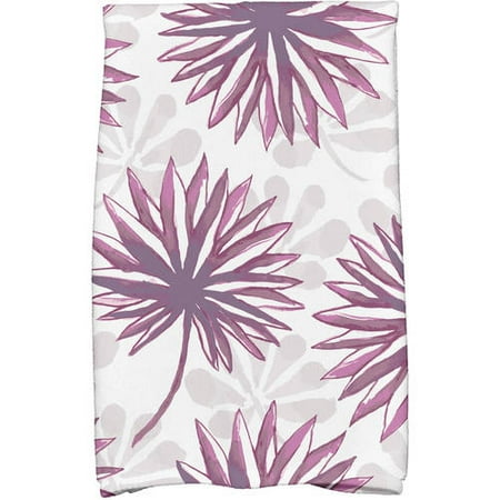 Simply Daisy 18 x 30 Spike and Stamp Floral Print Kitchen Towels