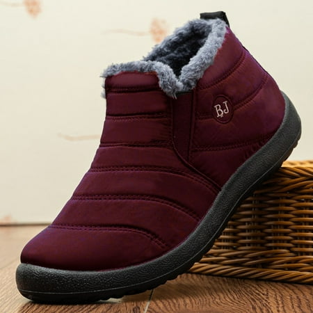 Men Boots Waterproof Winter Boots Lightweight Snow Boots Warm Fur Men Shoes Plus Size 47 Unisex Ankle Boots Slip on Casual Shoes
Men Boots Waterproof Winter Boots Lightweight Snow Boots Warm Fur Men Shoes Plus Size 47 Unisex Ankle Boots Slip on Casual Shoes
