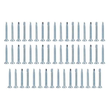 50pcs M4.2 Flat Head Self drilling Self tapping Screws Drilling Tail Screw Set (M4.2*19)
50pcs M4.2 Flat Head Self drilling Self tapping Screws Drilling Tail Screw Set (M4.2*19)