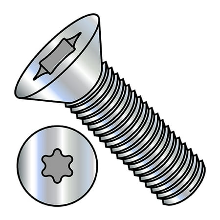 3/8-16X1 1/4 6 Lobe Flat Machine Screw Fully Threaded Zinc (Pack Qty 1 000) BC-3720MTF
3/8-16X1 1/4 6 Lobe Flat Machine Screw Fully Threaded Zinc (Pack Qty 1 000) BC-3720MTF