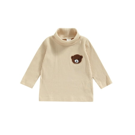 Toddler Baby Fall Winter Sweater Bear Embroidery Print Long Sleeved High Neck Pullover Knitwear for Boys Girls
Toddler Baby Fall Winter Sweater Bear Embroidery Print Long Sleeved High Neck Pullover Knitwear for Boys Girls