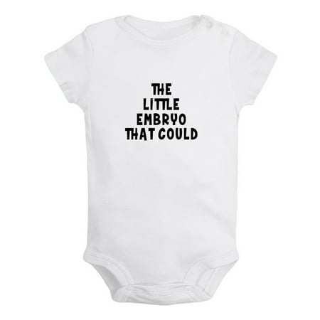 The Little Embryo That Could Funny Rompers For Babies Newborn Baby Unisex Bodysuits Infant Jumpsuits Toddler 0-24 Months Kids One-Piece Oufits (White 18-24 Months)
The Little Embryo That Could Funny Rompers For Babies Newborn Baby Unisex Bodysuits Infant Jumpsuits Toddler 0-24 Months Kids One-Piece Oufits (White 18-24 Months)
