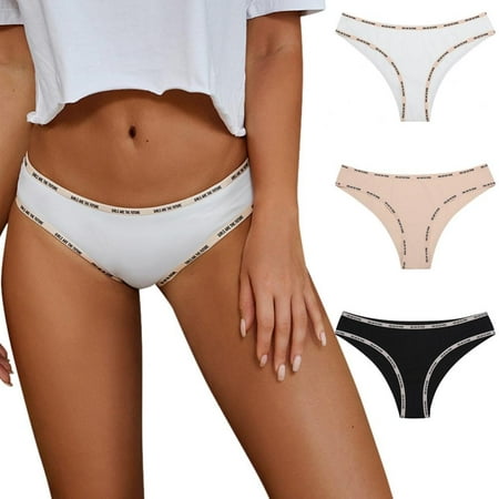 Women s Comfort Flex Fit Microfiber Thong Underwear 3-Pack