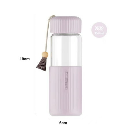 Small Transparent Glass Water Bottles For Girls Creative Drink Kawaii Water Bottle With Student Portable Travel Tea Cup WATER
Small Transparent Glass Water Bottles For Girls Creative Drink Kawaii Water Bottle With Student Portable Travel Tea Cup WATER