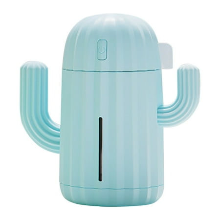 Jpgif Mini Cactus Design Humidifier 340ml Single Chamber Cold Mist Humidifier