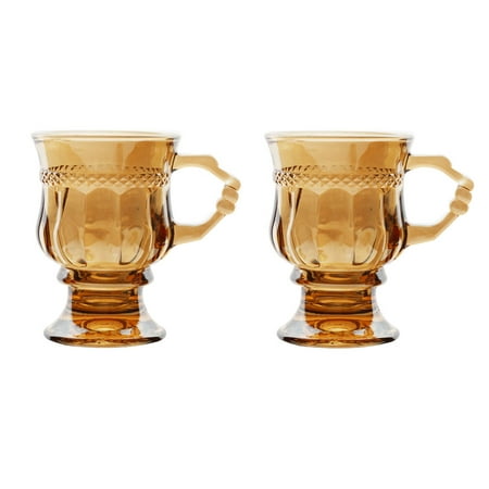 NUOLUX 2Pcs Retro Style Glass Goblet with Handle Creative Milk Wine Coffee Tea Glass
NUOLUX 2Pcs Retro Style Glass Goblet with Handle Creative Milk Wine Coffee Tea Glass