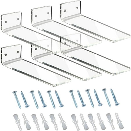 6pcs Shoe Display Racks Acrylic Floating Shoe Holders Transparent Sneaker Stands
6pcs Shoe Display Racks Acrylic Floating Shoe Holders Transparent Sneaker Stands