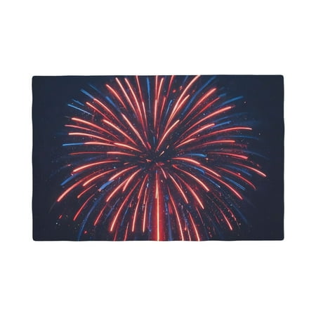 Table Placemats Set of 4 - Fireworks3 12x18 In Faux Linen Double Heat Resistant Place Mats Cloth Indoor/Outdoor Placemats Washable Table Mats for Dining Kitchen Party
Table Placemats Set of 4 - Fireworks3 12x18 In Faux Linen Double Heat Resistant Place Mats Cloth Indoor/Outdoor Placemats Washable Table Mats for Dining Kitchen Party