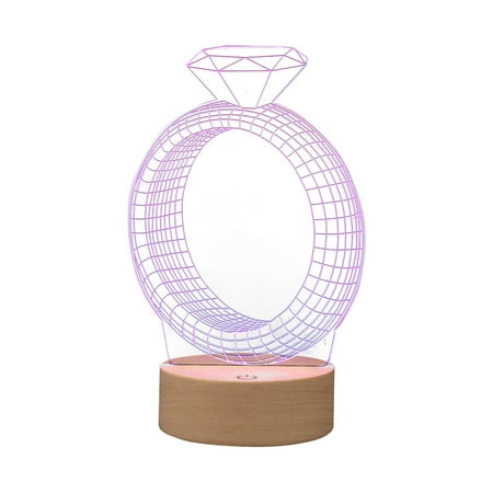 Xahyotn Valentine s Day Gift 3D Night LED Colorful Gradient Remote Night Light Gift Decor
Xahyotn Valentine s Day Gift 3D Night LED Colorful Gradient Remote Night Light Gift Decor