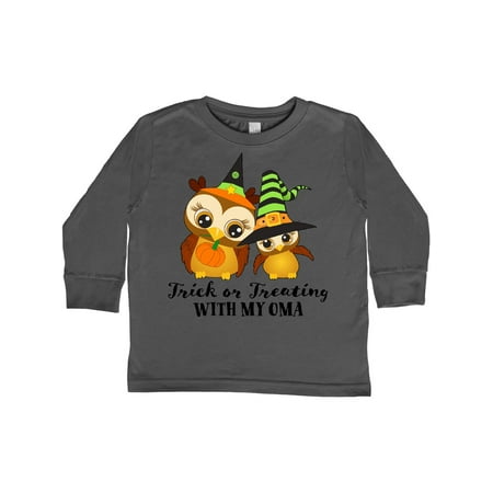 Inktastic Trick or Treating with my Oma with Cute Witch Owls Gift Toddler Boy or Toddler Girl Long Sleeve T-Shirt
Inktastic Trick or Treating with my Oma with Cute Witch Owls Gift Toddler Boy or Toddler Girl Long Sleeve T-Shirt