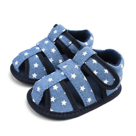 Yohome Children s Five-pointed Star Baby Sandals Soft Sole Baby Toddler Shoes