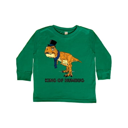 Inktastic King of Humbug Orange Tyrannosaurus Rex in Top Hat and Scarf Gift Toddler Boy or Toddler Girl Long Sleeve T-Shirt
Inktastic King of Humbug Orange Tyrannosaurus Rex in Top Hat and Scarf Gift Toddler Boy or Toddler Girl Long Sleeve T-Shirt