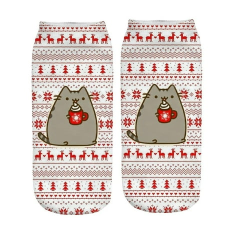 KEVCHE Casual Work Business Socks 3D Christmas Santa Elk Printing Medium Sports Socks Multi-color
KEVCHE Casual Work Business Socks 3D Christmas Santa Elk Printing Medium Sports Socks Multi-color