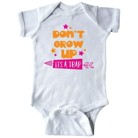 Inktastic Don t Grow Up It s A Trap Stars - Orange Pink Gift Baby Boy or Baby Girl Bodysuit
Inktastic Don t Grow Up It s A Trap Stars - Orange Pink Gift Baby Boy or Baby Girl Bodysuit