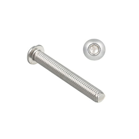 Andoer A2 IS07380 304 Stainless Steel Hex Screw Socket Button Bolts Screws M6*45
Andoer A2 IS07380 304 Stainless Steel Hex Screw Socket Button Bolts Screws M6*45