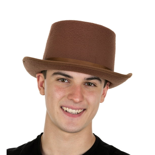 Top Hat Brown Felt