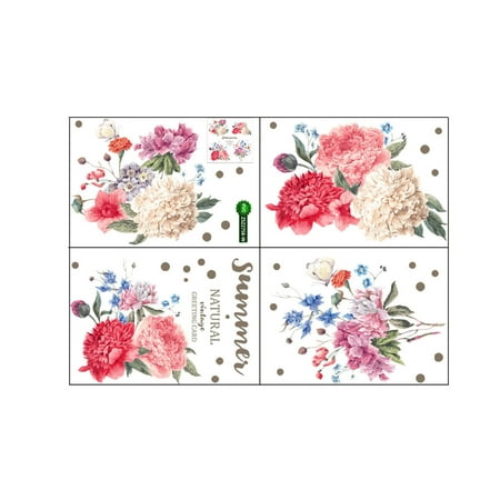 Pattern Flower Decoration Peony PVC Wall Sticker DIY Decal Self-Adhesive Mural Wall Sticker Small on Mirrors for Wall
Pattern Flower Decoration Peony PVC Wall Sticker DIY Decal Self-Adhesive Mural Wall Sticker Small on Mirrors for Wall