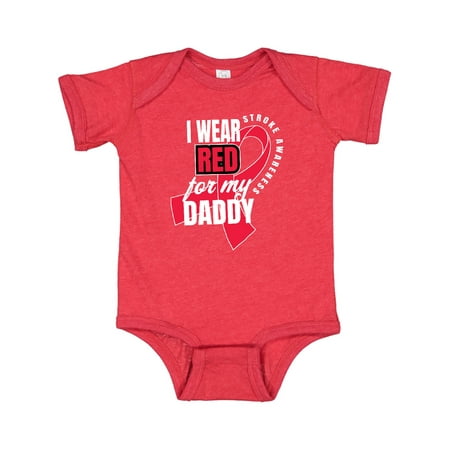 Inktastic I Wear Red For My Daddy Stroke Awareness Gift Baby Boy or Baby Girl Bodysuit
Inktastic I Wear Red For My Daddy Stroke Awareness Gift Baby Boy or Baby Girl Bodysuit