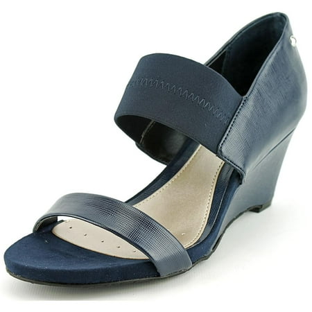 Maryka Open Toe Synthetic Platform Sandal