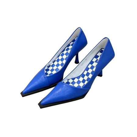 Gomelly Ladies Lightweight Dress Shoes Fashion Plaid Party Casual Anti-Slip Sexy Pumps Blue 6.5
Gomelly Ladies Lightweight Dress Shoes Fashion Plaid Party Casual Anti-Slip Sexy Pumps Blue 6.5