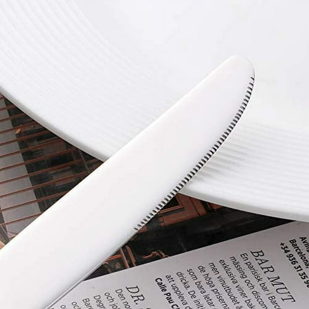 5-Piece Silverware Flatware Cutlery Set 18/10 304 Stainless Steel Cutlery Including Fork Spoons Knife Tableware Utensils for Home Kitchen Restaurant Party Mirror Polished Dishwasher Safe(Gold)
5-Piece Silverware Flatware Cutlery Set 18/10 304 Stainless Steel Cutlery Including Fork Spoons Knife Tableware Utensils for Home Kitchen Restaurant Party Mirror Polished Dishwasher Safe(Gold)