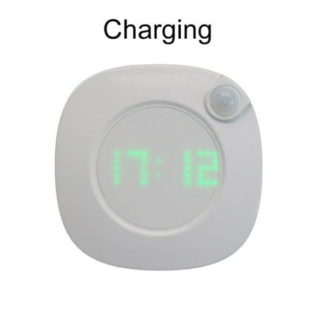 LED Smart Night Light Human Body Induction Time Display Magnetic Wall Lamp for Bedroom USB Charging
LED Smart Night Light Human Body Induction Time Display Magnetic Wall Lamp for Bedroom USB Charging