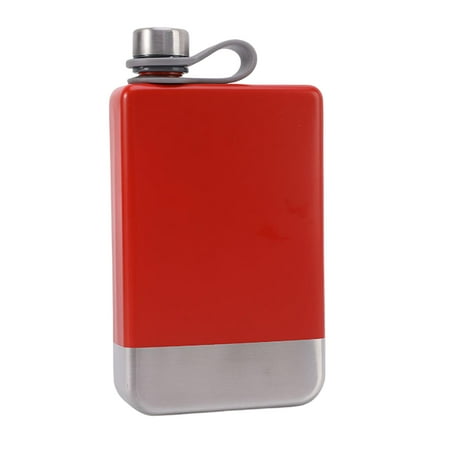 Stainless Steel Hip Jug Portable Drinkware Easy to Fill Leakproof Bottle Whisky Pot for Camping Fitness Birthdays Gift red
Stainless Steel Hip Jug Portable Drinkware Easy to Fill Leakproof Bottle Whisky Pot for Camping Fitness Birthdays Gift red