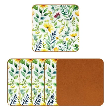 YZUOUZY Coasters Coffee Table Decor 6 Pieces Square Unique Coasters Flowers Abstract Art Cornflower
YZUOUZY Coasters Coffee Table Decor 6 Pieces Square Unique Coasters Flowers Abstract Art Cornflower