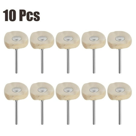 GLFSIL 10Pcs Cloth Polishing Wheel Rotary Tool Accessory Buffing Pad for Jewelry Metal
GLFSIL 10Pcs Cloth Polishing Wheel Rotary Tool Accessory Buffing Pad for Jewelry Metal