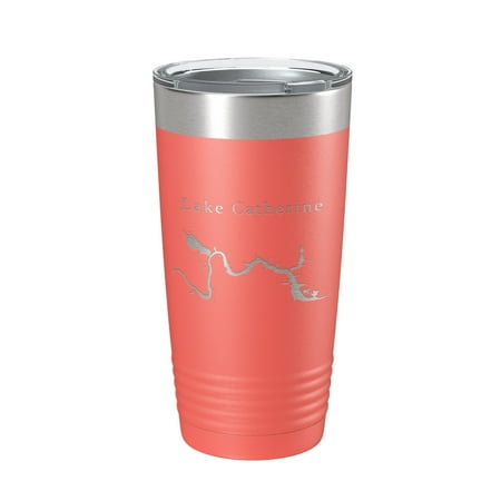 Lake Catherine Map Tumbler Travel Mug Insulated Laser Engraved Coffee Cup Arkansas 20 oz Coral
Lake Catherine Map Tumbler Travel Mug Insulated Laser Engraved Coffee Cup Arkansas 20 oz Coral