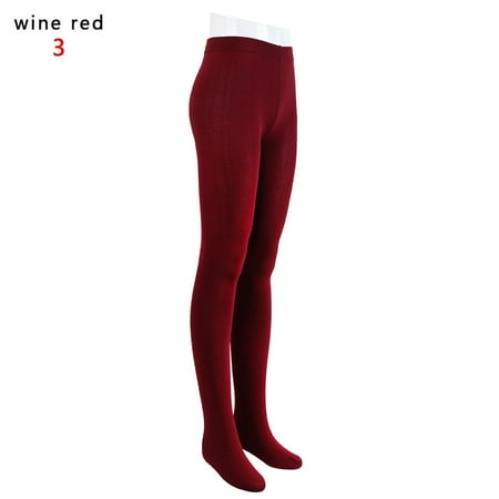 Women Fashion Color Seamless Winter Sexy Tights Velvet Pantyhose Thick Stockings WINE RED 3
Women Fashion Color Seamless Winter Sexy Tights Velvet Pantyhose Thick Stockings WINE RED 3