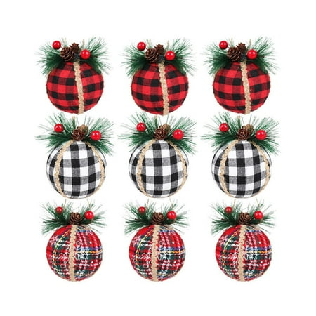9PCS Christmas Plaid Ornaments 3 Inch Plaid Fabric With And Berries Christmas Tree Hanging Ornaments Home Holiday Party Decoration Fireplace Christmas Garland And Wreath Cat Products for Cat Lovers
9PCS Christmas Plaid Ornaments 3 Inch Plaid Fabric With And Berries Christmas Tree Hanging Ornaments Home Holiday Party Decoration Fireplace Christmas Garland And Wreath Cat Products for Cat Lovers