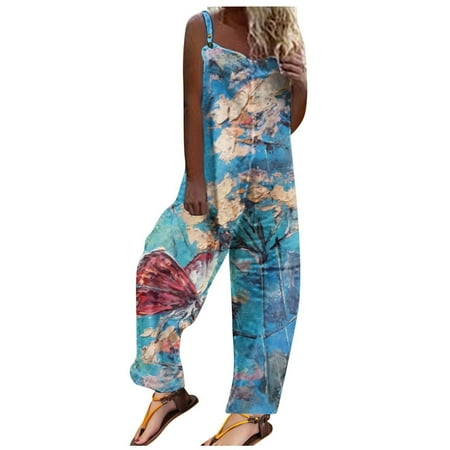 MELDVDIB Jumpsuits for Women Fashion Bib Pants Overalls Baggy Rompers Jumpsuits with Pockets Casual Loose Bib Overall on Summer Clearance Gifts for Women
MELDVDIB Jumpsuits for Women Fashion Bib Pants Overalls Baggy Rompers Jumpsuits with Pockets Casual Loose Bib Overall on Summer Clearance Gifts for Women