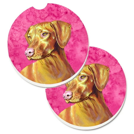 Carolines Treasures LH9370PKCARC Pink Vizsla Set of 2 Cup Holder Car Coasters Large multicolor
Carolines Treasures LH9370PKCARC Pink Vizsla Set of 2 Cup Holder Car Coasters Large multicolor