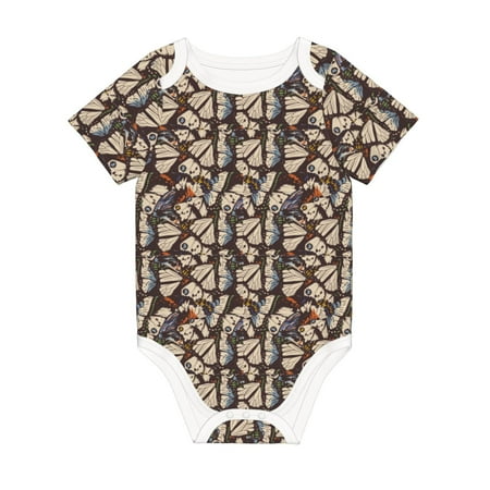 Coaee Vector Butterflies for Soft Cotton Baby Short-Sleeve Bodysuit Baby Girls Boys Bodysuit Romper
Coaee Vector Butterflies for Soft Cotton Baby Short-Sleeve Bodysuit Baby Girls Boys Bodysuit Romper