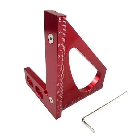 90 Degree Angle Ruler Woodworking Triangle Square Ruler Line Ruler for Carpenter Engineer
90 Degree Angle Ruler Woodworking Triangle Square Ruler Line Ruler for Carpenter Engineer