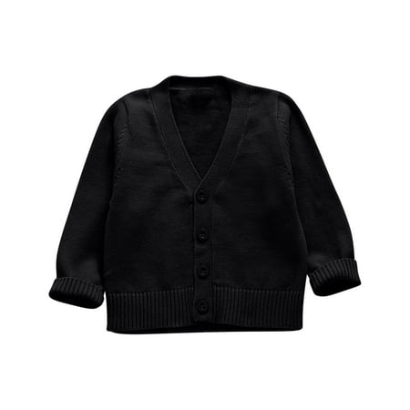 FAIWAD Unisex Boys Girls Basic Cardigans V-Neck Long Sleeve Button Knit Sweater Solid Color School Uniforms
FAIWAD Unisex Boys Girls Basic Cardigans V-Neck Long Sleeve Button Knit Sweater Solid Color School Uniforms