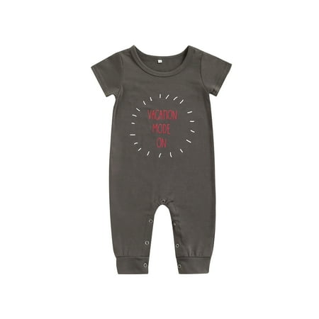 Farrubbyine8 Toddler Baby Boy Letter Printed Short Sleeve Jumpsuit Romper Long Pants One Piece Kids Clothes
Farrubbyine8 Toddler Baby Boy Letter Printed Short Sleeve Jumpsuit Romper Long Pants One Piece Kids Clothes