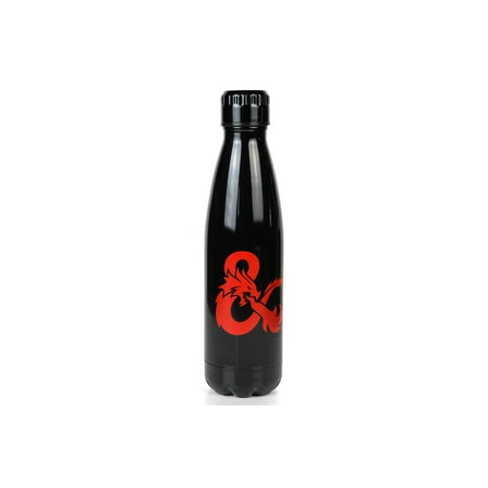 Dungeons & Dragons Logo | Metal Stainless Steel Water Bottle | Holds 17 Ounces