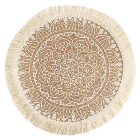 JANGSLNG Bowl Coasters Bohemian Foldable Heat Insulation Flax Washable Bowl Cup Mat for Home
JANGSLNG Bowl Coasters Bohemian Foldable Heat Insulation Flax Washable Bowl Cup Mat for Home