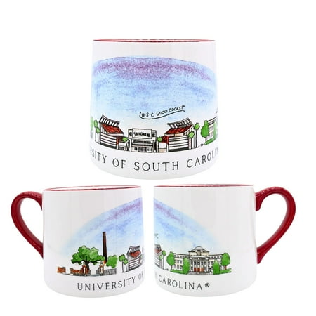South Carolina Skyline Ceramic Mug 
South Carolina Skyline Ceramic Mug
