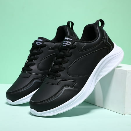 Women‘s Waterproof PU Leather Lightweight Sneakers Solid Color Casual Lace-Up Running Shoes Women‘s Footwear
Women‘s Waterproof PU Leather Lightweight Sneakers Solid Color Casual Lace-Up Running Shoes Women‘s Footwear