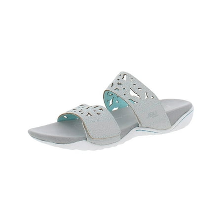 JBU by Jambu Womens Wildflower Vegan Leather Perforated Sport Sandals