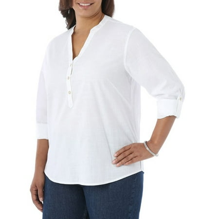Riders by Lee Women's Plus-Size Popover Top