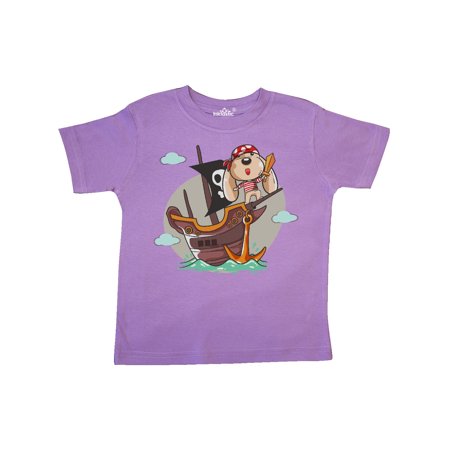 Inktastic Cute Pirate Dog Gift Toddler Boy or Toddler Girl T-Shirt